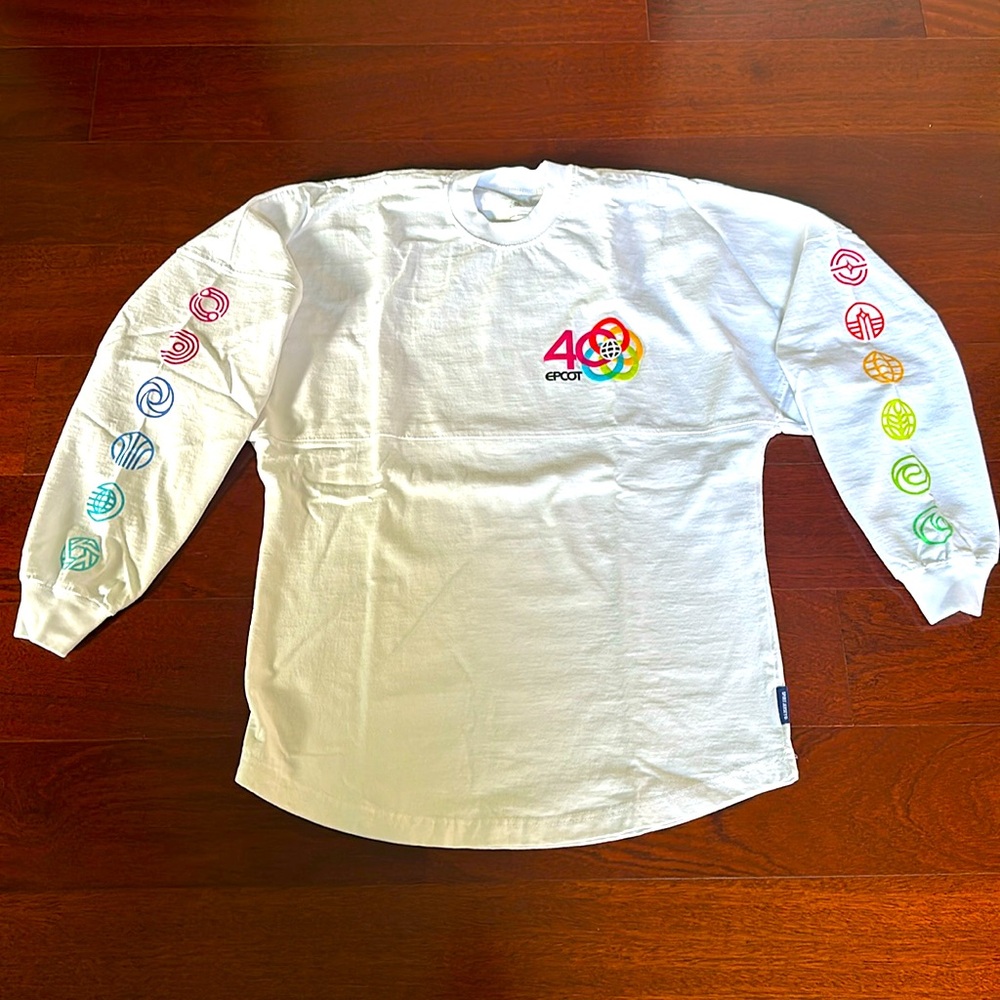 EPCOT 40th anniversary Spirit Jersey - like new condition